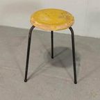 Vintage Industriëlle Kruk, Geel thumbnail 14