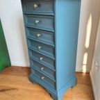 Vintage Art Deco Ladekast (homestead Blue) thumbnail 6