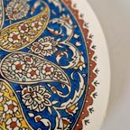 Vintage Wandbord Handgeschilderd Oosters Bord thumbnail 6