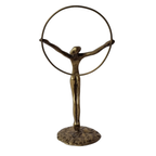 Vintage Bronzen Ballerina thumbnail 4