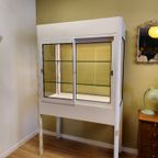 Vintage Vitrinekast Dokterskast Medicijnkast Kast Vitrine B thumbnail 15