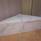 Wit Carrara Marmeren Hoektafel, Hoek Salontafel thumbnail 4