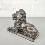 Bronzen Beeld Van Een Leeuw thumbnail 7