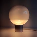 Space Age Large Spherical Glass Table Lamp thumbnail 5