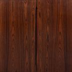 1970’S Danish Walnut Veneer Cabinet / Boekenkast / Buffetkast / Kast thumbnail 7