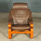 Deense “apollo” Fauteuil Met Hocker – Svend Skipper – Jaren 70 thumbnail 12