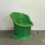 Vintage Popptorp Fauteuil Groen Van Knut & Marianne Voor Ikea thumbnail 2