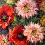 A. Lombaert. Schilderij "Bouquet". thumbnail 3