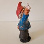 Vintage Tuinkabouter Kabouter Beeldje Rubber Beeld thumbnail 6