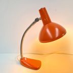 Vintage Orange Hala Zeist Desk Lamp By H. Busquet thumbnail 4