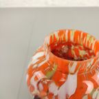Antieke Pique Fleur In Spetter Glas thumbnail 8