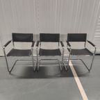 Te Koop 7 Stuks Buizenframe Stoelen, Als 1 Set. Marcel Breuer thumbnail 12