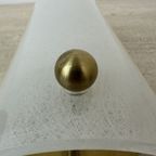 Vintage Lucite And Brass Wall Lamp ,1970S thumbnail 9