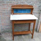 Brocante Tafel Met Marmer thumbnail 5