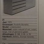 Rodolfo Bonetto Display / Glass Cabinet / Model Linearsystem / 1960s For Bellato Italy. Stunning thumbnail 9