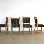 Vintage Brutalist Eetkamerstoelen | Stoelen | Set Van 4 Prijs/Set thumbnail 6