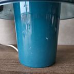 Ikea Gavik Glazen Blauwe Lamp thumbnail 6