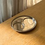 Vintage Stainless Steel Coffee Cup With Milk Jug thumbnail 6