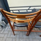 Set Van 4 Johannes Andersen Eetkamerstoelen thumbnail 11
