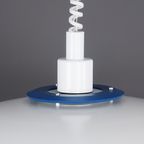 Deense Design Lamp Wit Metaal, 1980s thumbnail 9