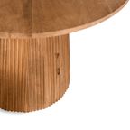 By fonQ Grand Eettafel Lichtbruin Mangohout thumbnail 6