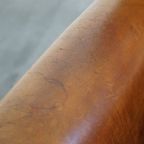 Mooie Statige Fauteuil/ Armchair Gemaakt Van Schapenleer Met Een Correcte Zitcomfort thumbnail 13