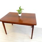 Xl Retro Vintage Eettafel Tafel Jaren 60 Teakhout thumbnail 2