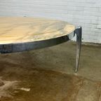Coffee Table Made Of Marble And Stainless Steel thumbnail 11