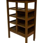 Art Deco Wandkast Vakkenkast Jaren 30 Eiken Open Kast thumbnail 16