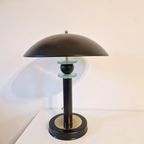 80'S Vintage Lamp Schaallamp Mushroom Jaren 80 Tafellamp thumbnail 2