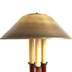 Vintage Bouillotte Tafellamp Met Koperen Kap, Jaren' 50/'60 thumbnail 4