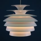Amazing Dema Lighting Hanglamp | Gebogen Karlby | Modelbarcelona | Zeldzame Xl Lamp | Scandinavis thumbnail 7