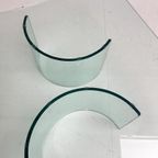 Moderne Italiaanse Glazen Salontafel, 1970'S thumbnail 11