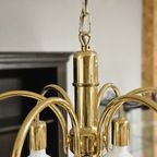 Vintage Hanglamp Met Glazen Bollen Regency/ Sputnik thumbnail 10