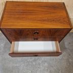 Vintage Ladekast Palissander Fineer Jaren 60 thumbnail 15