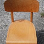 Houten Ton Stoel 1960 Model 2 thumbnail 10
