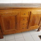 Prachtige 19de Eeuwse Dressoir In Eik thumbnail 4
