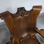 3 X Large Oak Claw Armchairs 1960S 70 X 70 X 90 Cm thumbnail 42