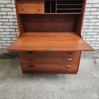 Secretaire / Bureau. Børge Mogensen Voor Søborg Møbler, Denemarken 1960'S thumbnail 4