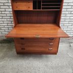 Secretaire / Bureau. Børge Mogensen Voor Søborg Møbler, Denemarken 1960'S thumbnail 3