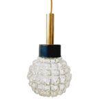 Vintage Glazen Cascade Hanglamp Zwart Goud thumbnail 2