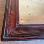 Frans Gehout Spiegeltje 43x37 Cm Antiek thumbnail 6