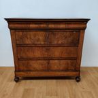 Vintage Chiffonnière Ladekast Dressoir Commode Linnenkast Ladekastje thumbnail 2