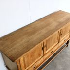 Brutalist Dressoir | Eiken | Sideboard | Jaren 60 | Deens (2) thumbnail 7