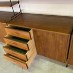 Omnia Shelf System In Teak By Ernst Dieter Hilker 1960S thumbnail 13