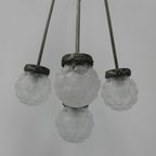 Art Deco Hanglamp Met 5 Bollen Aan 5 Stangen thumbnail 5