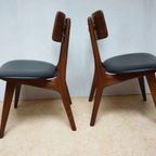 Set Van 4 Louis Van Teeffelen Stavanger Eetkamerstoelen - Topform, Webe, 1960S thumbnail 22