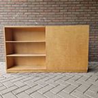 Vintage Schoolkast Room Divider Boekenkast thumbnail 3