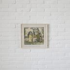 Beige Lijst Pastel Tekening Amersfoort thumbnail 2