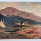 19th Century English Landscape By Alexander Wüst (1837-1876) thumbnail 7